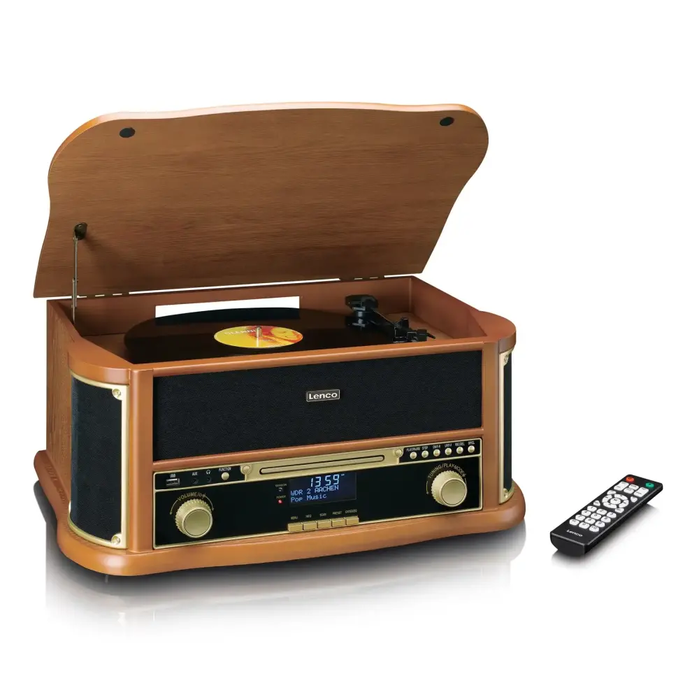 Lenco TCD-2571 Pikap Kaset Çalar Sistem