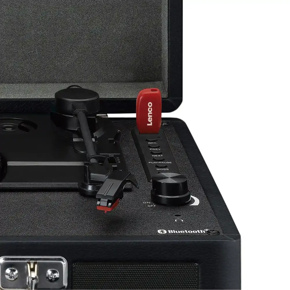 Lenco TT-115BK Dahili Hoparlörlü Klasik Retro Pikap