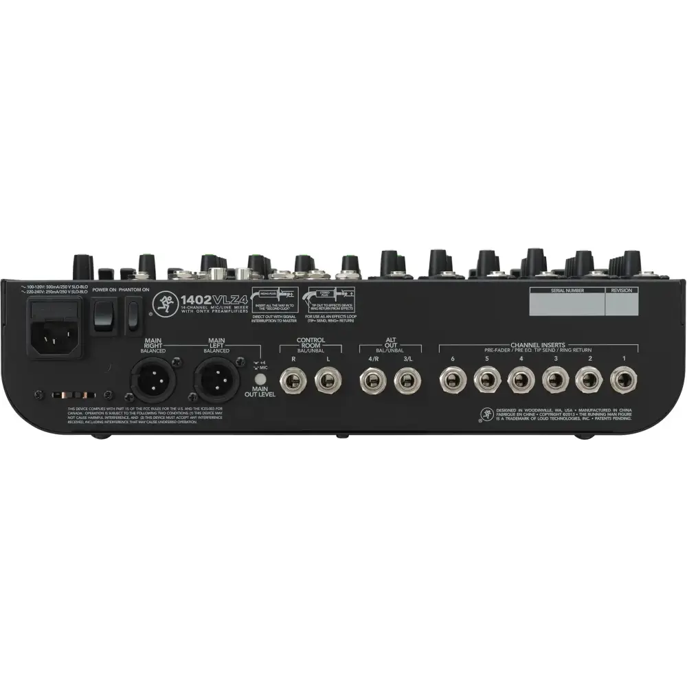 Mackie 1402VLZ4 14 Kanal Analog Mikser