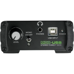 Mackie MDB USB Stereo USB DI-Box - Thumbnail