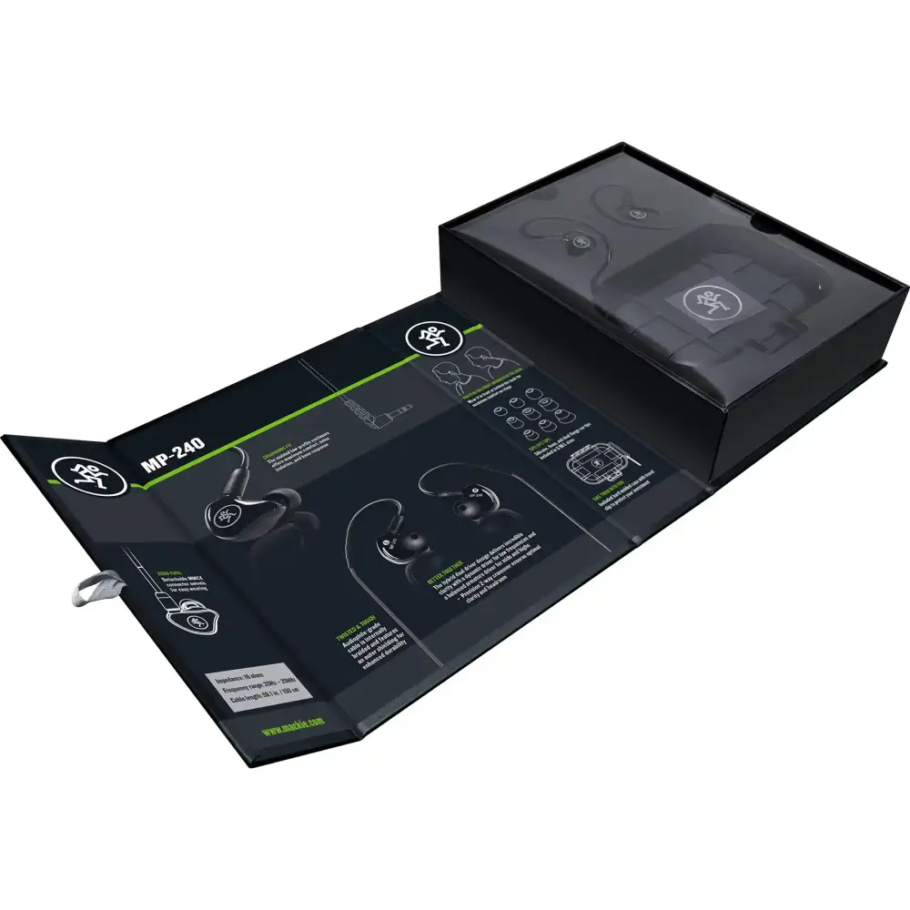 Mackie MP 240 Kulak içi Monitor Kulaklık