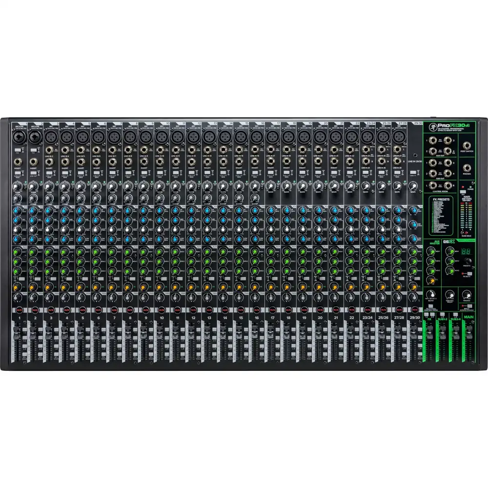 Mackie PROFX 30 V3 30 Kanal Efektli Analog Mikser