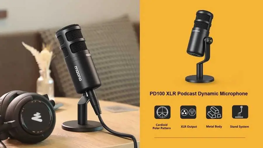 Maono PD100 Dinamik Yayıncı Mikrofonu