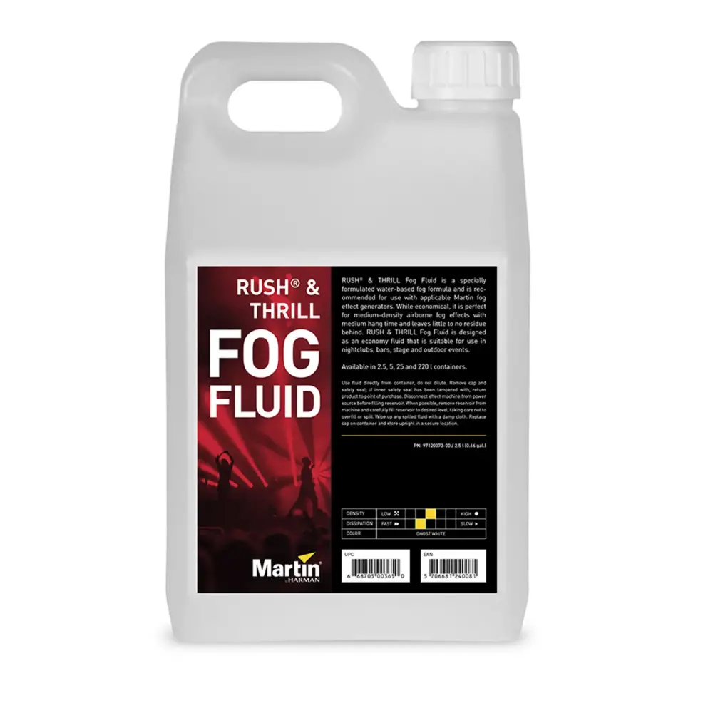 Martin JEM RUSH-THRILL FOG4X2.5L
