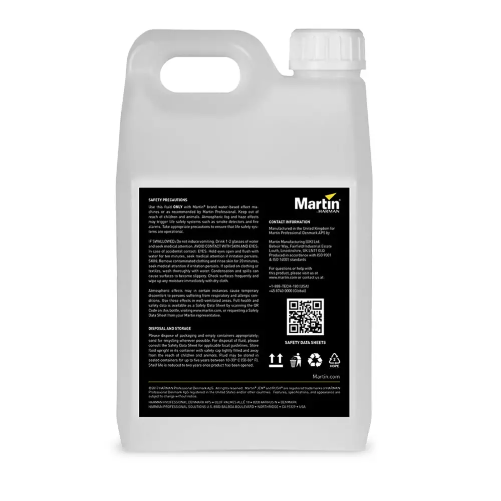 Martin JEM RUSH-THRILL FOG4X2.5L