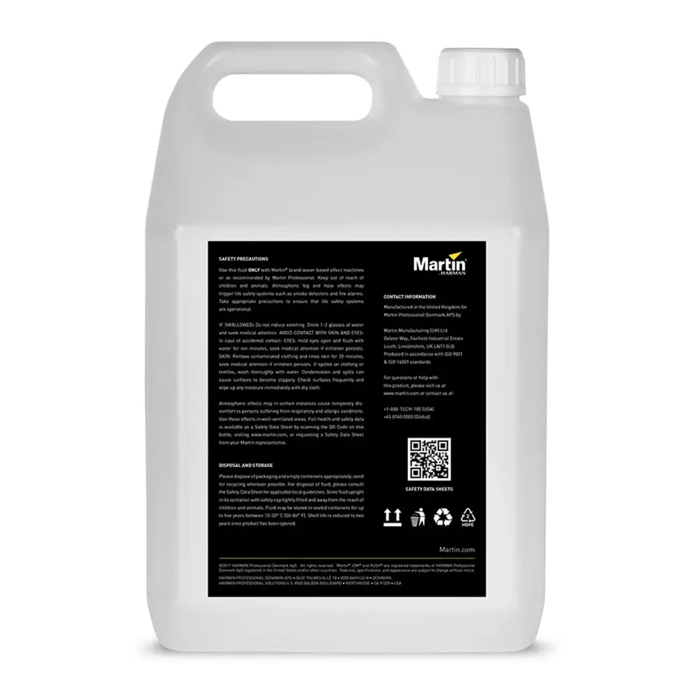 Martin JEM RUSH-THRILL FOG4X2.5L