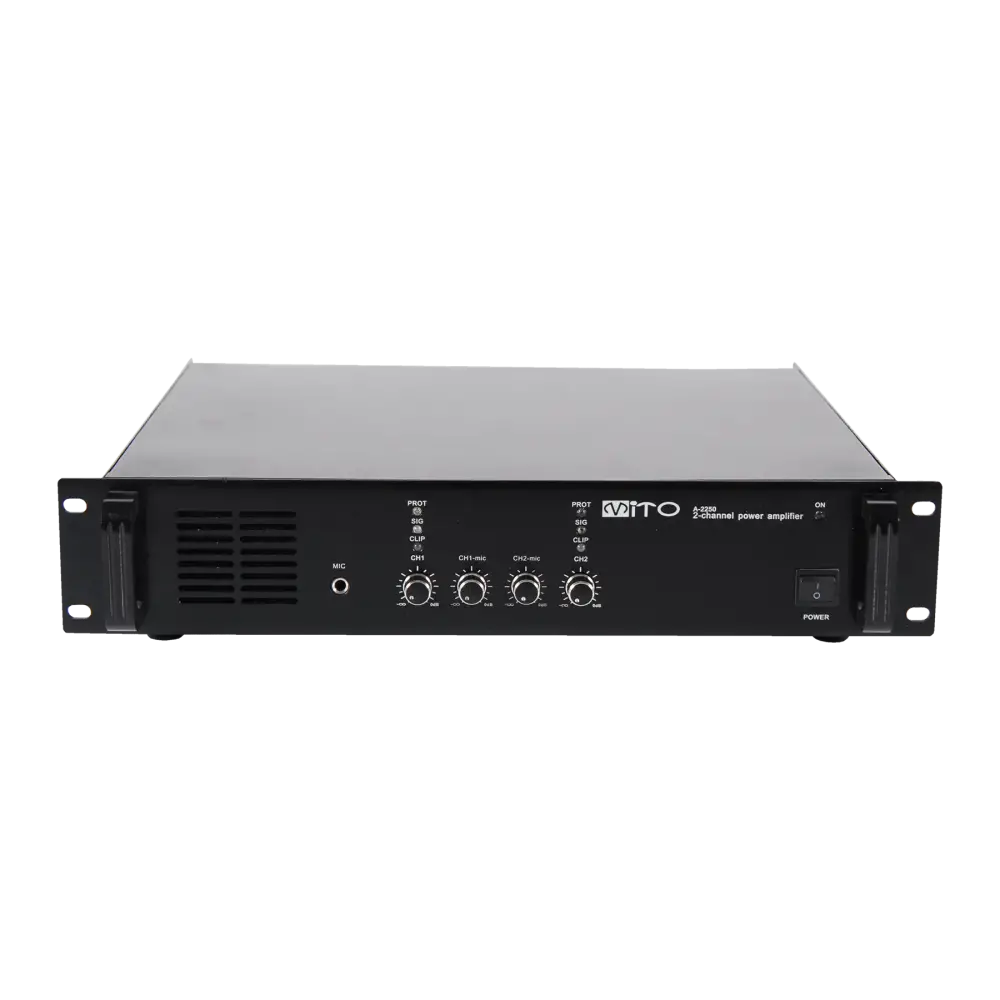 MITO A 2250P 2 Kanal 100V | 4-16 Ohm Amfi 2x250W
