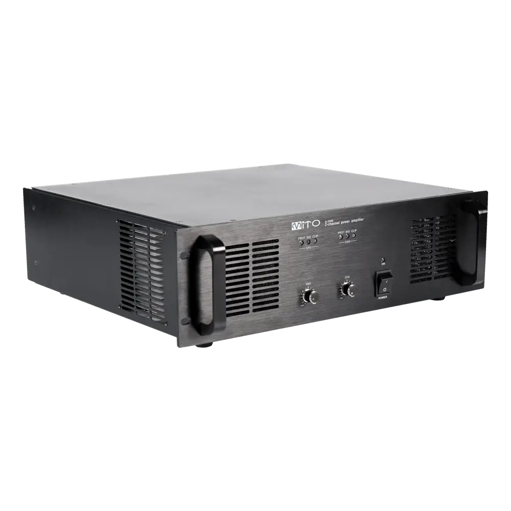 MITO A 2500P 2 Kanal 100V | 4-16 Ohm Amfi 2x500W