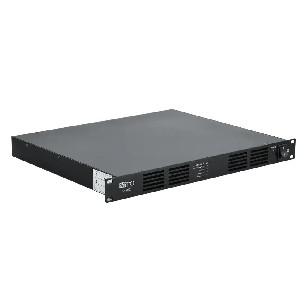 MITO DA 2000 2 Kanal Dijital Amfi 100V & 2x500W
