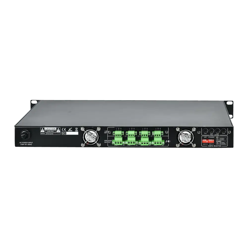 MITO DA 4000 4 Kanallı Dijital Amfi 100V & 4x500W