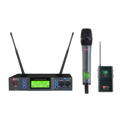 MITO - MITO WM-1002 HB Kablosuz El ve Yaka Mikrofon Seti