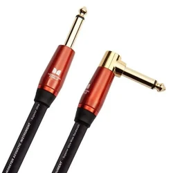 Monster Cable - Monster Cable Prolink Acoustic Instrument Cable - Right Angle to Straight | 6.4mt