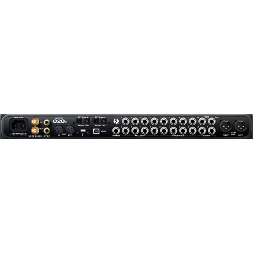 MOTU 828x Thunderbolt/USB Ses Kartı