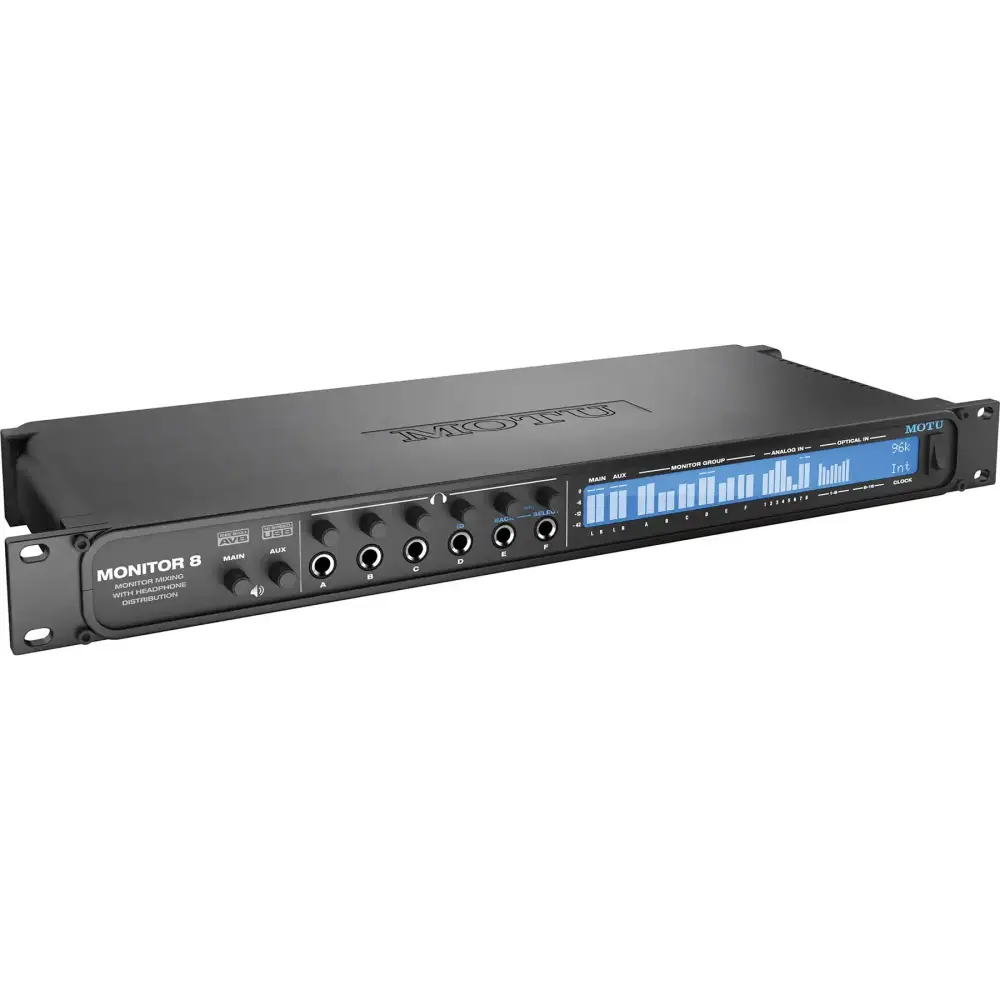 MOTU Monitor 8 Kulaklık Preamp ve Ses kartı
