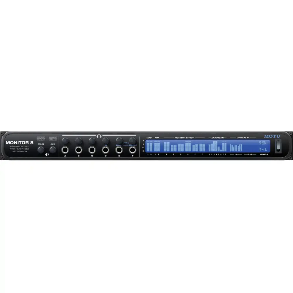 MOTU Monitor 8 Kulaklık Preamp ve Ses kartı