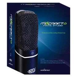 MXL Acoustica MVS USB Condenser Mikrofon - Thumbnail