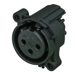 Neutrik - Neutrik NC3FAAH-0 Şase Tip XLR Konnektör