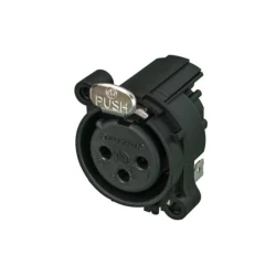 Neutrik - Neutrik NC3FAAH2 Şase Tip XLR Dişi Konnektör