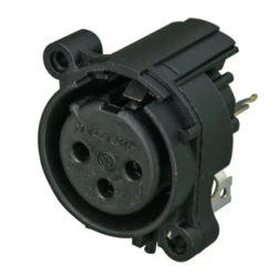 Neutrik - Neutrik NC3FAV1-0 3 Pin Şase Tip Konnektör
