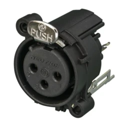 Neutrik - Neutrik NC3FAV2 Şase Tip XLR Konnektör Dişi