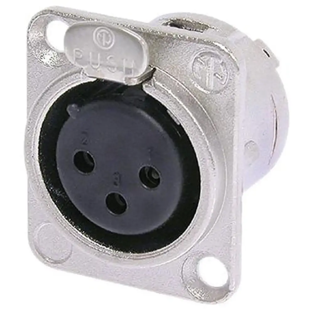 Neutrik NC3FD-L-1 Şase Tip Dişi XLR Connector