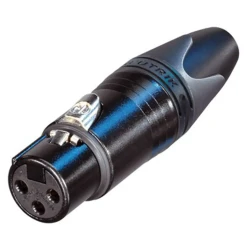 Neutrik - Neutrik NC3FXX-BAG Siyah Erkek XLR Connector