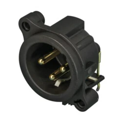 Neutrik - Neutrik NC3MAH-0 Şase Tip XLR Konnektör Erkek