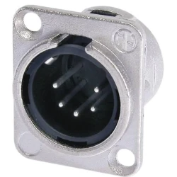 Neutrik - Neutrik NC5MD-L-1 Şase Tip 5 Pin Erkek XLR Connector