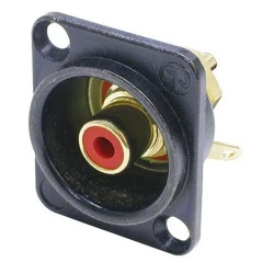 Neutrik - Neutrik NF2D-2 Şase Tip RCA Connector
