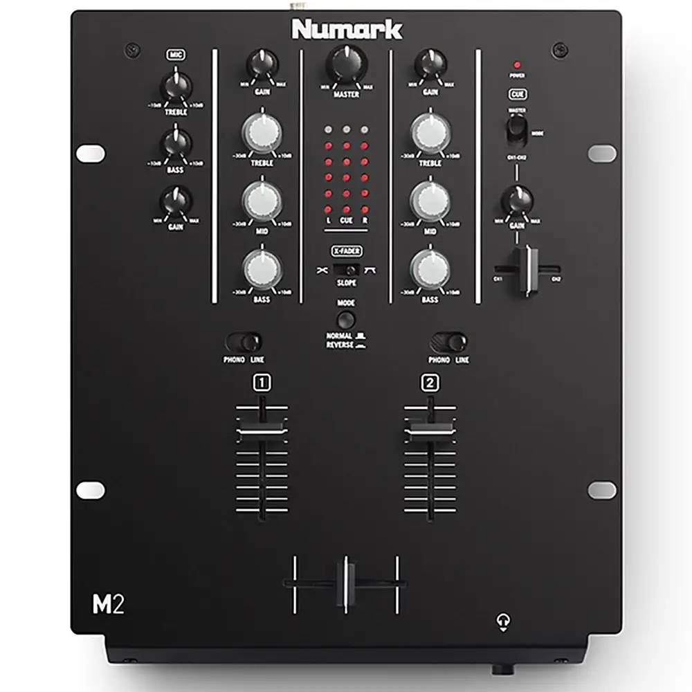 Numark M2 Mixer 2 Kanal DJ Scratch Mikser