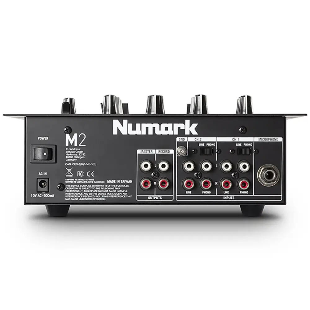 Numark M2 Mixer 2 Kanal DJ Scratch Mikser