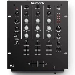 Numark M4 3 Kanal DJ Scratch Mikser - Thumbnail
