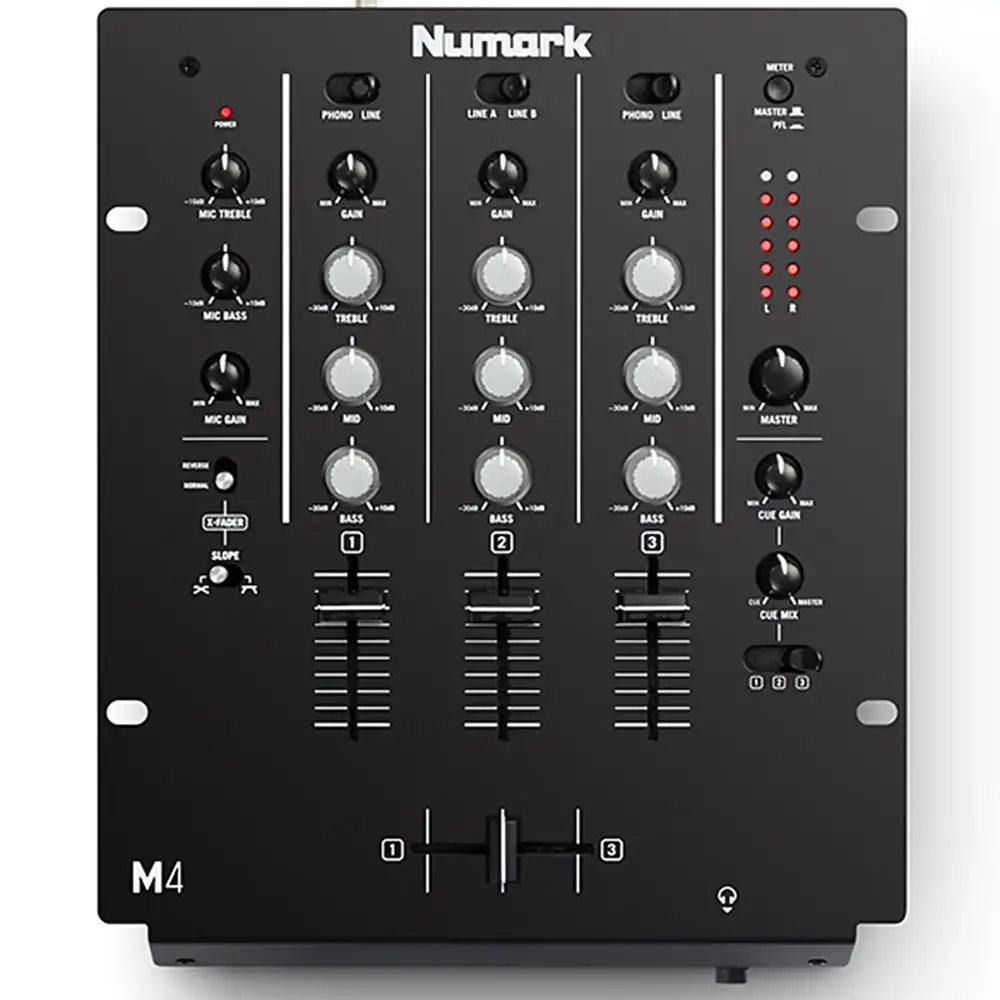 Numark M4 3 Kanal DJ Scratch Mikser