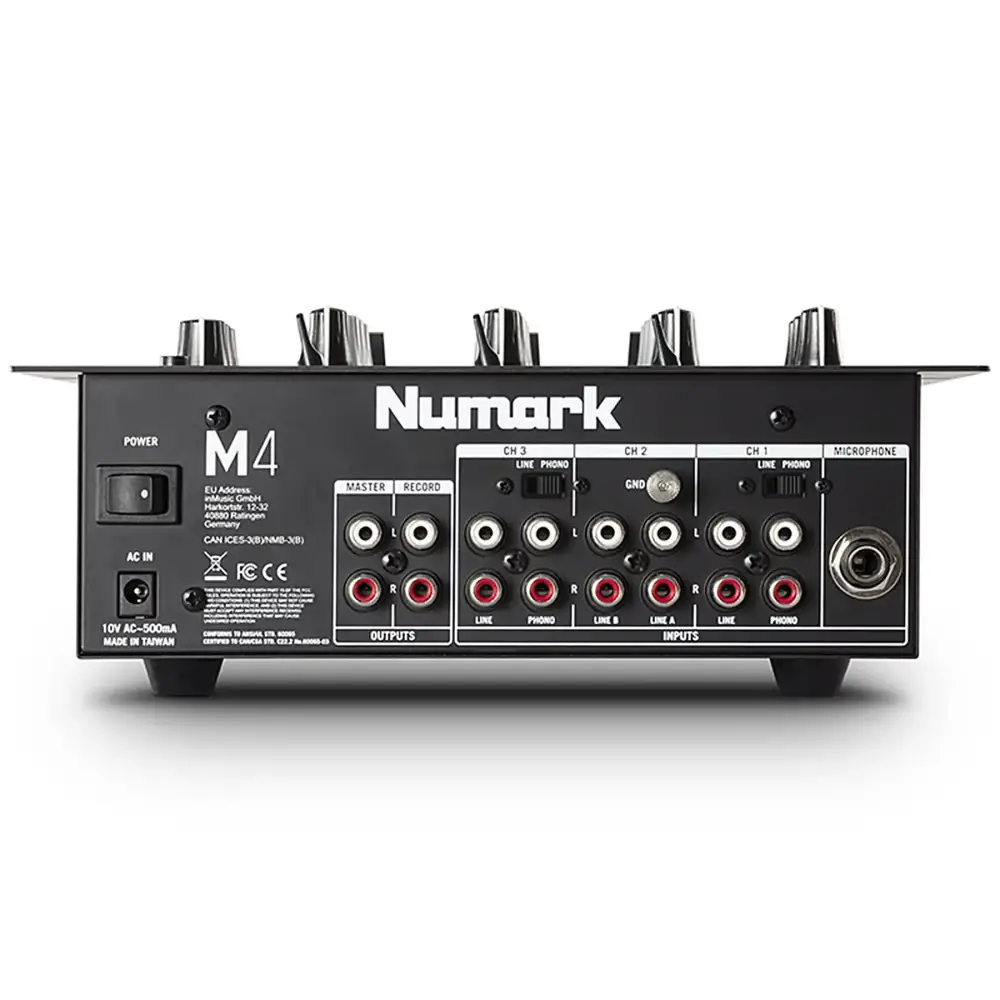 Numark M4 3 Kanal DJ Scratch Mikser