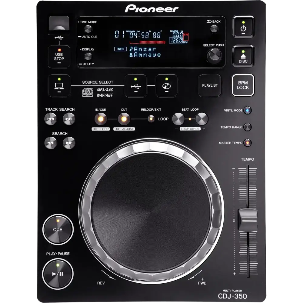 Pioneer DJ CDJ-350 ve DJM-350 DJ Setup