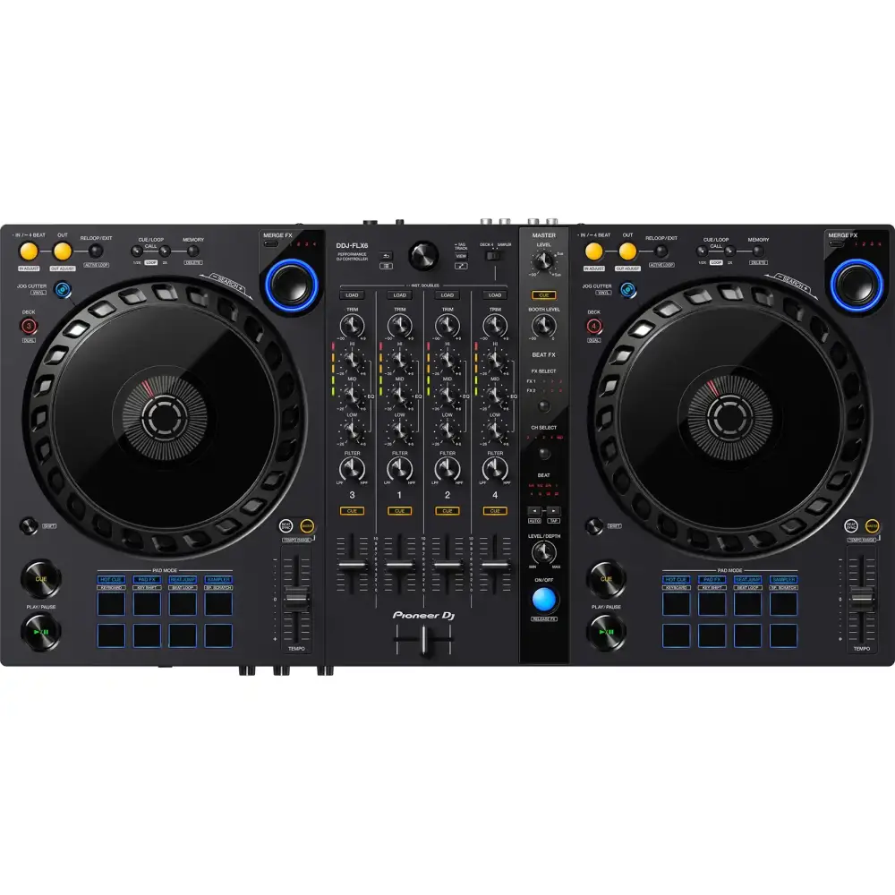 Pioneer DJ DDJ-FLX6 Rekordbox ve Serato Controller