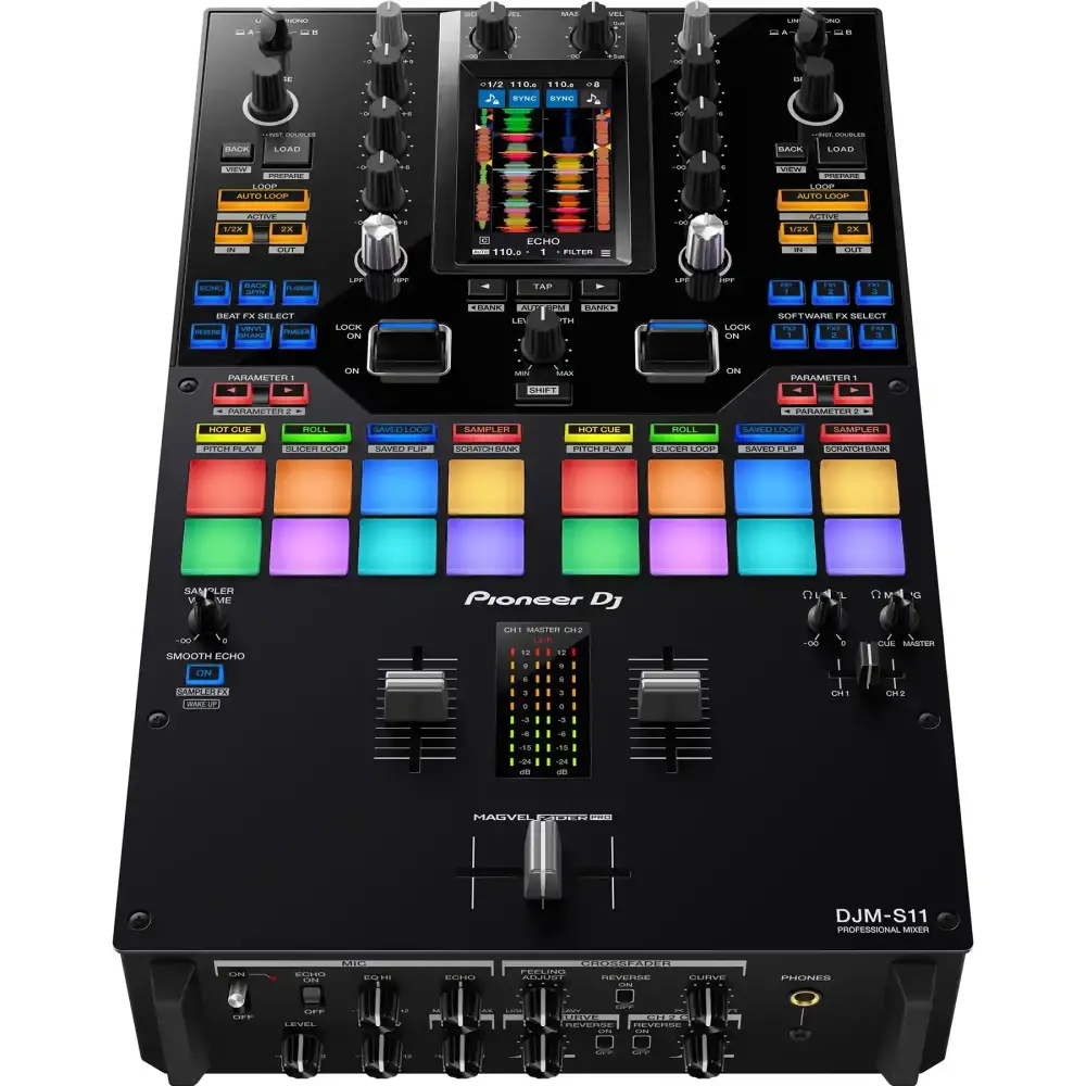 Pioneer DJ DJM-S11 2 Kanal DJ Scratch Mikser