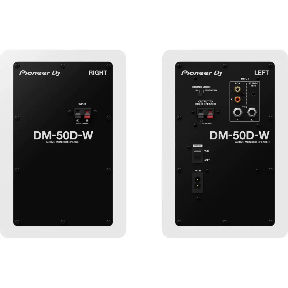 Pioneer DJ DM-50D-W Aktif Monitör Hoparlör