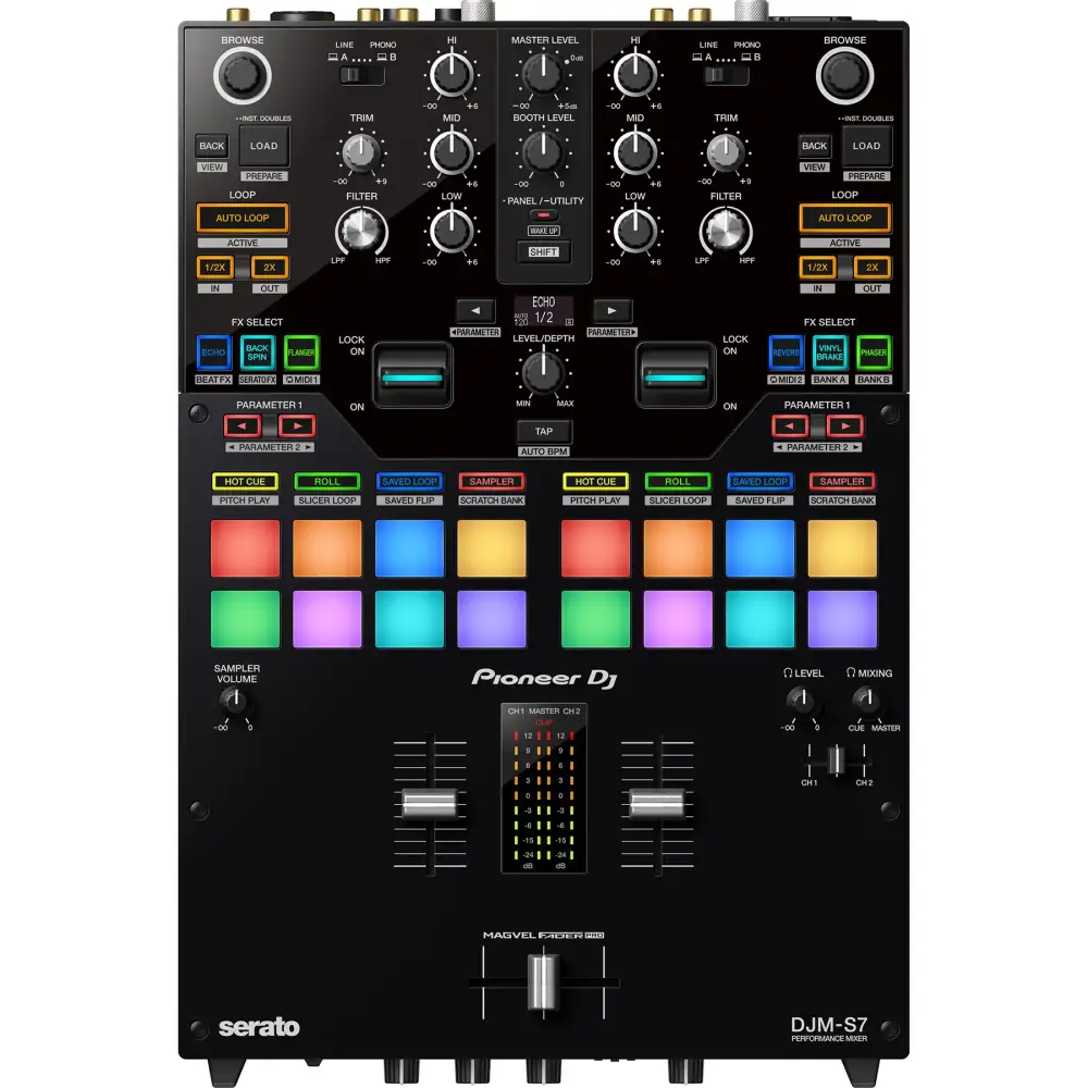 Pioneer DJ PLX-1000 ve DJM-S7 Scratch DJ Setup