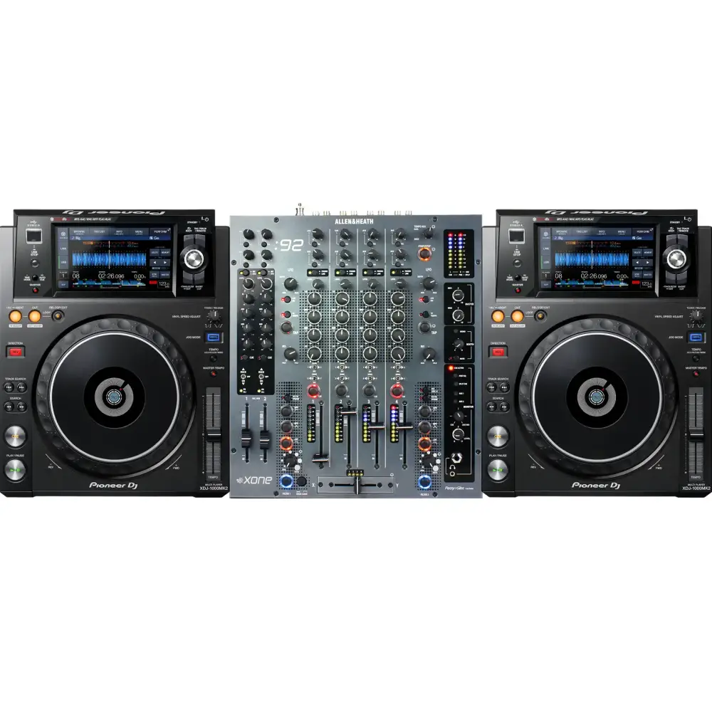 Pioneer DJ XDJ-1000 MK2 ve XONE 92 DJ Setup