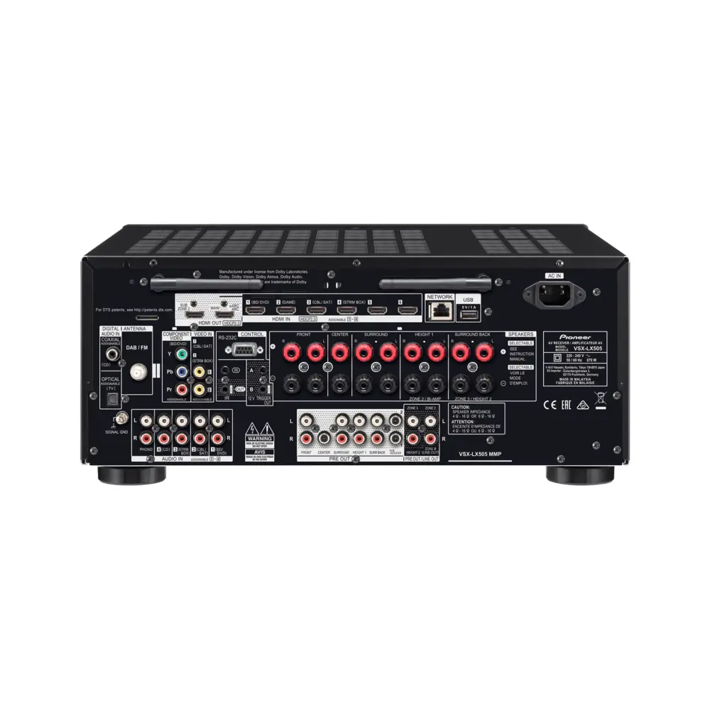 Pioneer VSX-LX505 9.2 Network AV Receiver 