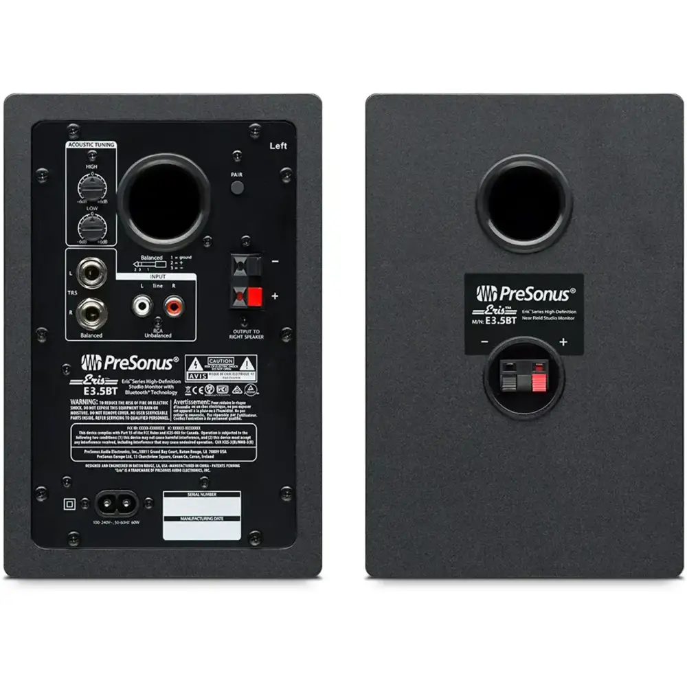 Presonus Eris E3.5 BT Bluetooth Stüdyo Referans Hoparlörü