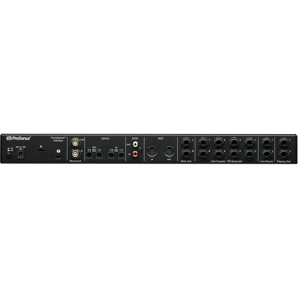 Presonus Quantum 2626 Preamplı Thunderbolt 3 Ses Kartı