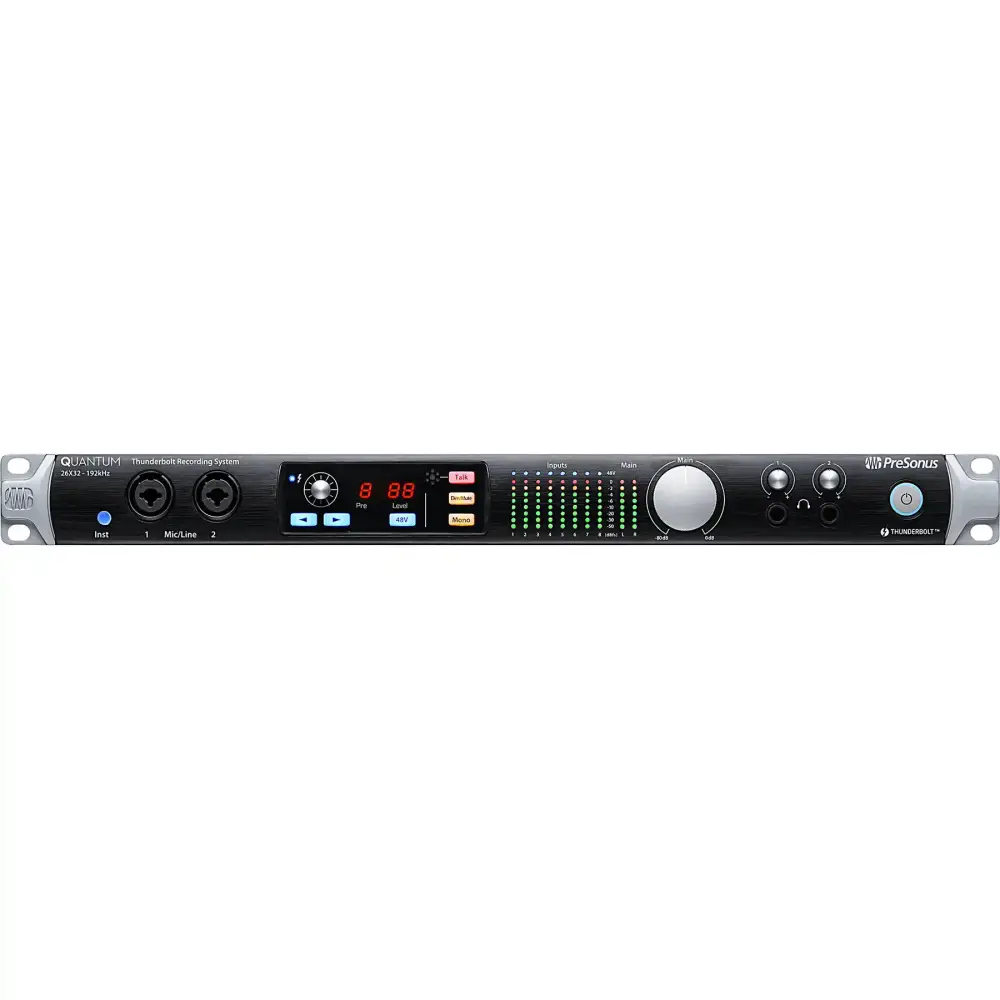 Presonus Quantum Preamplı Thunderbolt 2 Ses Kartı