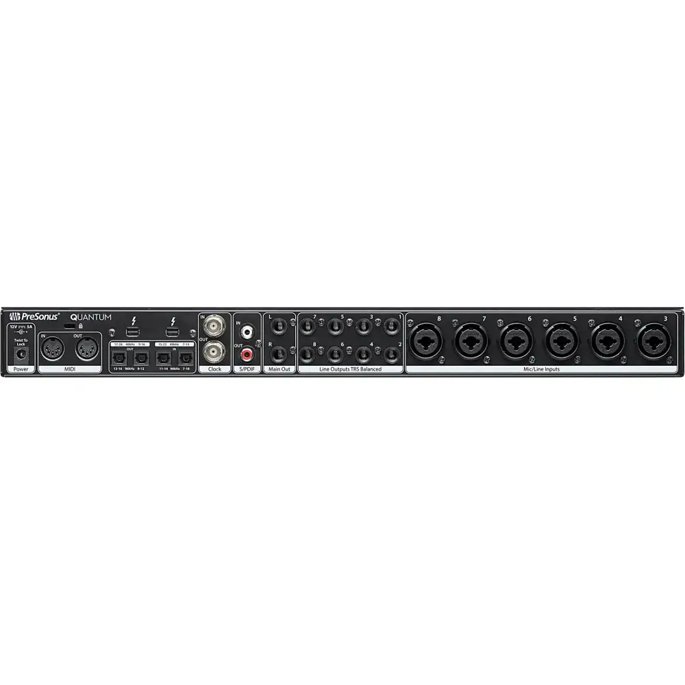 Presonus Quantum Preamplı Thunderbolt 2 Ses Kartı