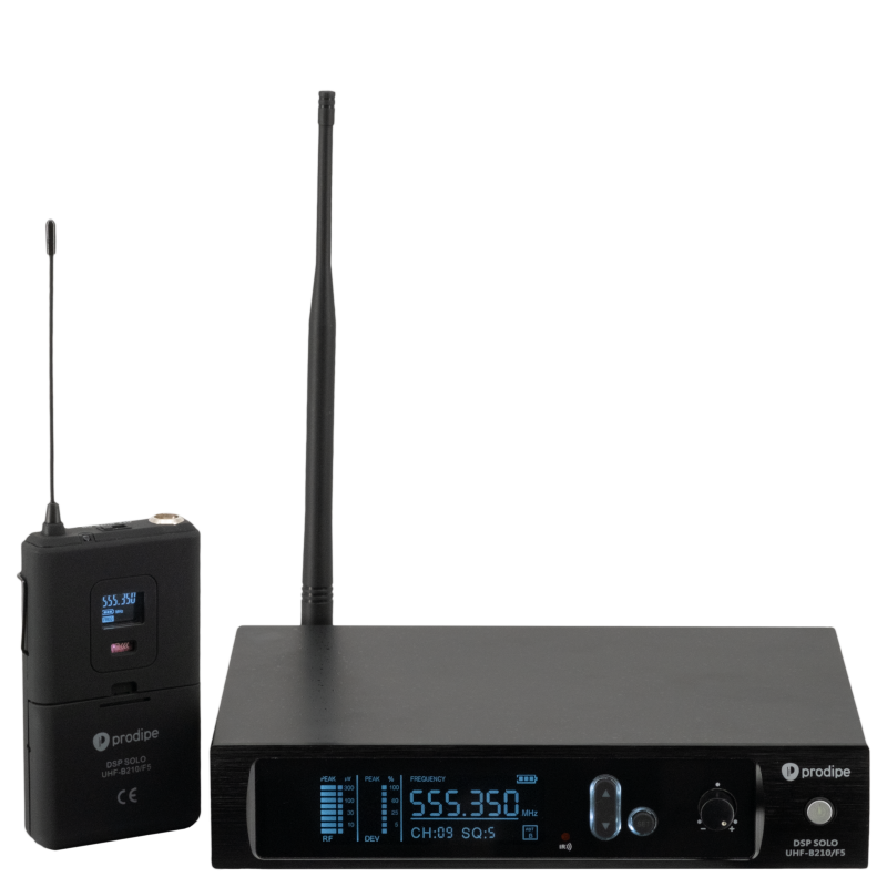 Prodipe Solo UHF-B210 DSP Headset Kafa Mikrofonu