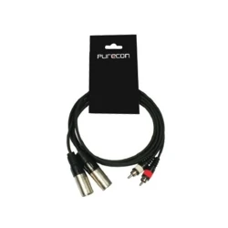Purecon - Purecon PC-2XM- 2RM/1,5 2x XLR- 2x RCA 1.5mt