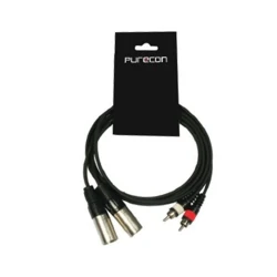 Purecon - Purecon PC-2XM- 2RM/3 2x XLR- 2x RCA 3mt