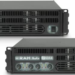 Ram Audio S-6044 4 Kanal Power Amfi 4x1480 Watt - Thumbnail