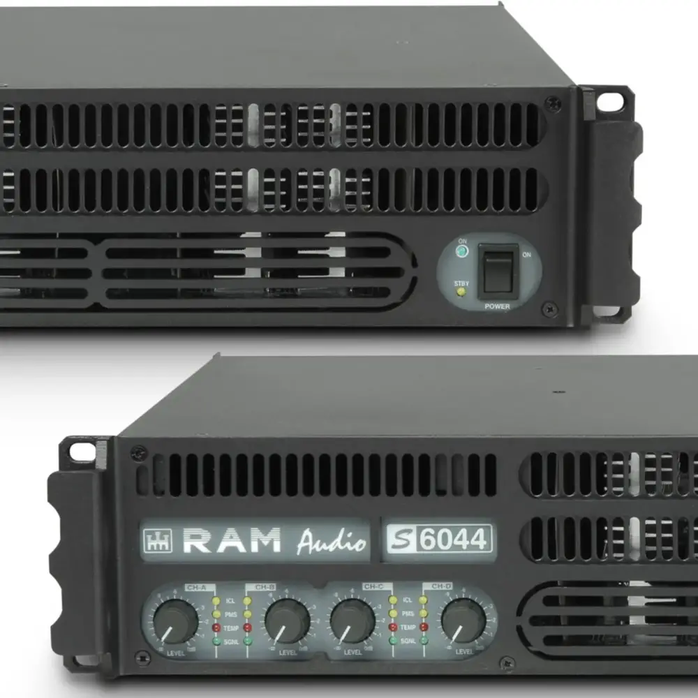 Ram Audio S-6044 4 Kanal Power Amfi 4x1480 Watt
